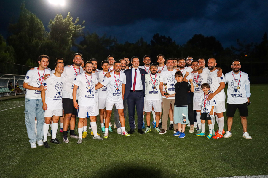 Adana Barosu Futbol Turnuvasında Şimpiyon Oldu (1)
