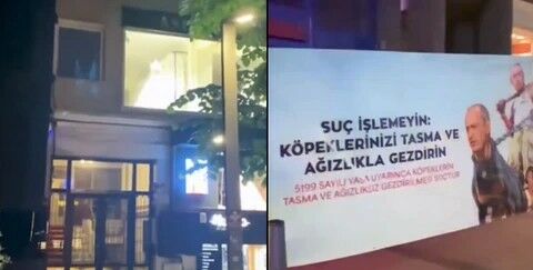 Fatih Altaylının Evinin Önünde Paankartla Saldırı (2)-1