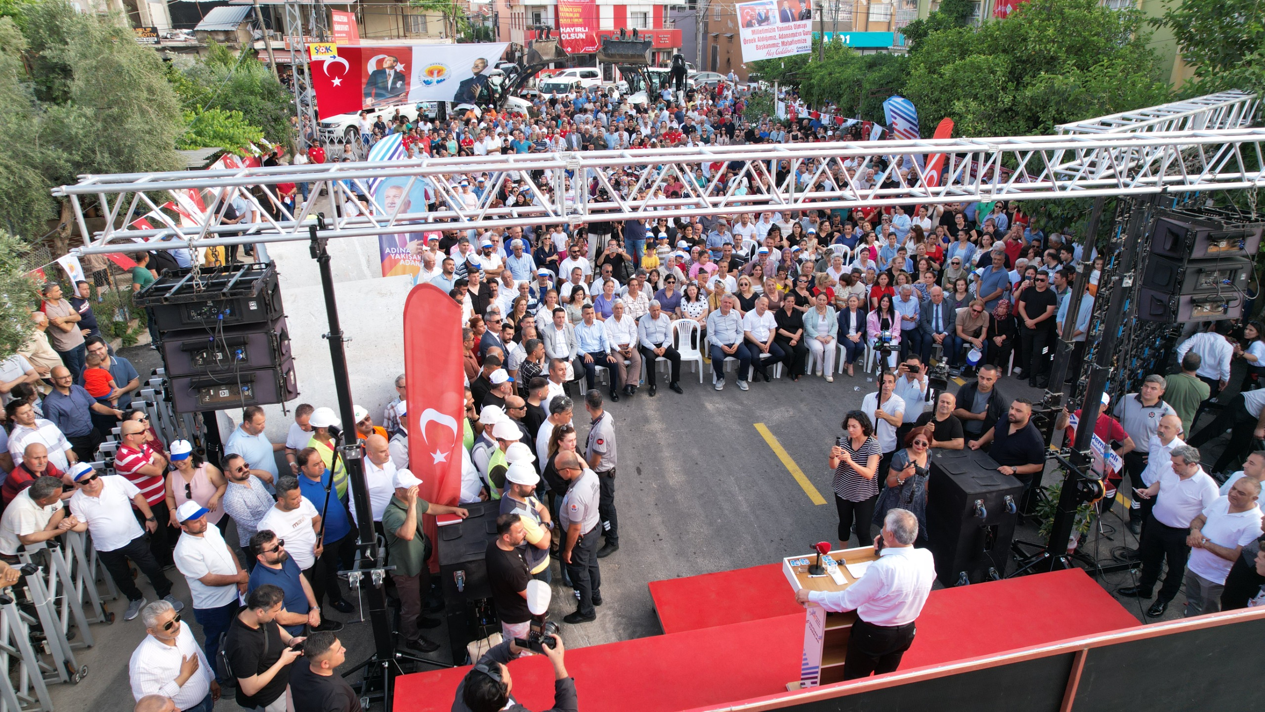 Zeydan Karalardan Dev Altyapı Çalışması 94 Noktada Yağmur Suyu Hattı (2)