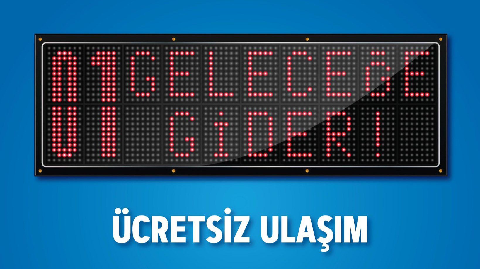 Adana Büyükşehir'den Sınav Desteği Ulaşım Ücretsiz