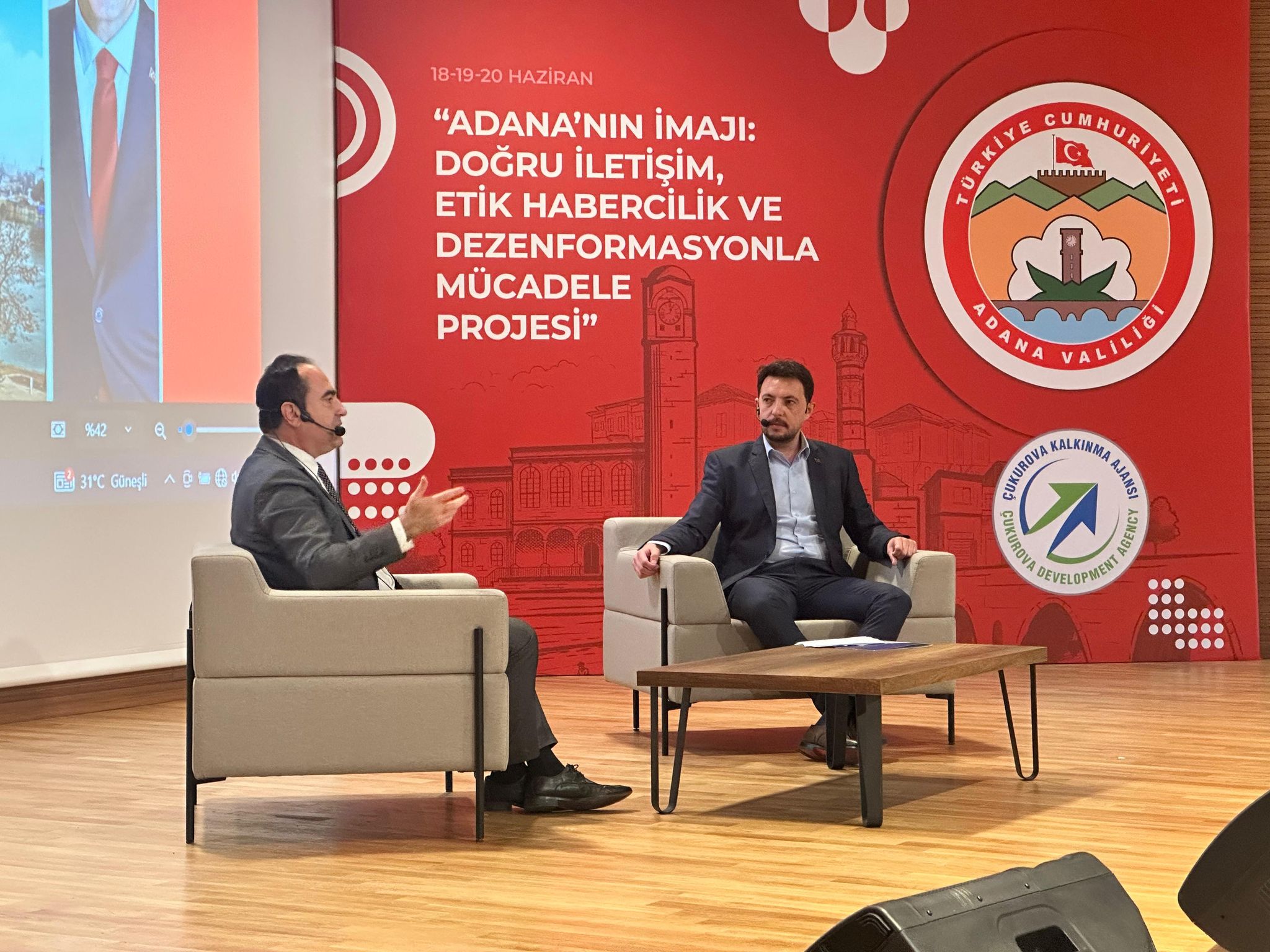 Adana Imajına Güçlü Dokunuş Dezenformasyona Karşı Etik Habercilik Semineri (1)