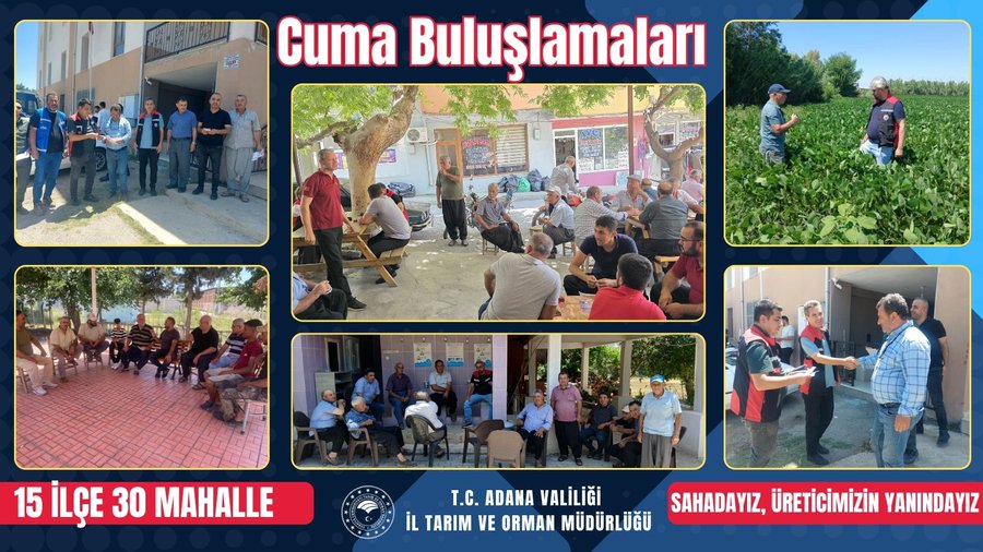 Adana Sıcağından Çok Sorular Terletti Cuma Buluşmaları Devam Ediyor (3)