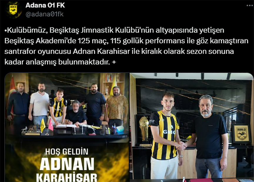 1 Adana F K Paylaşım
