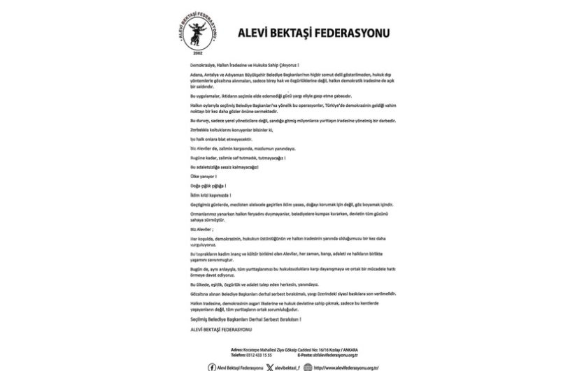 Abf Seçilmiş Başkanlar Değil, Demokrasi Tutuklandı