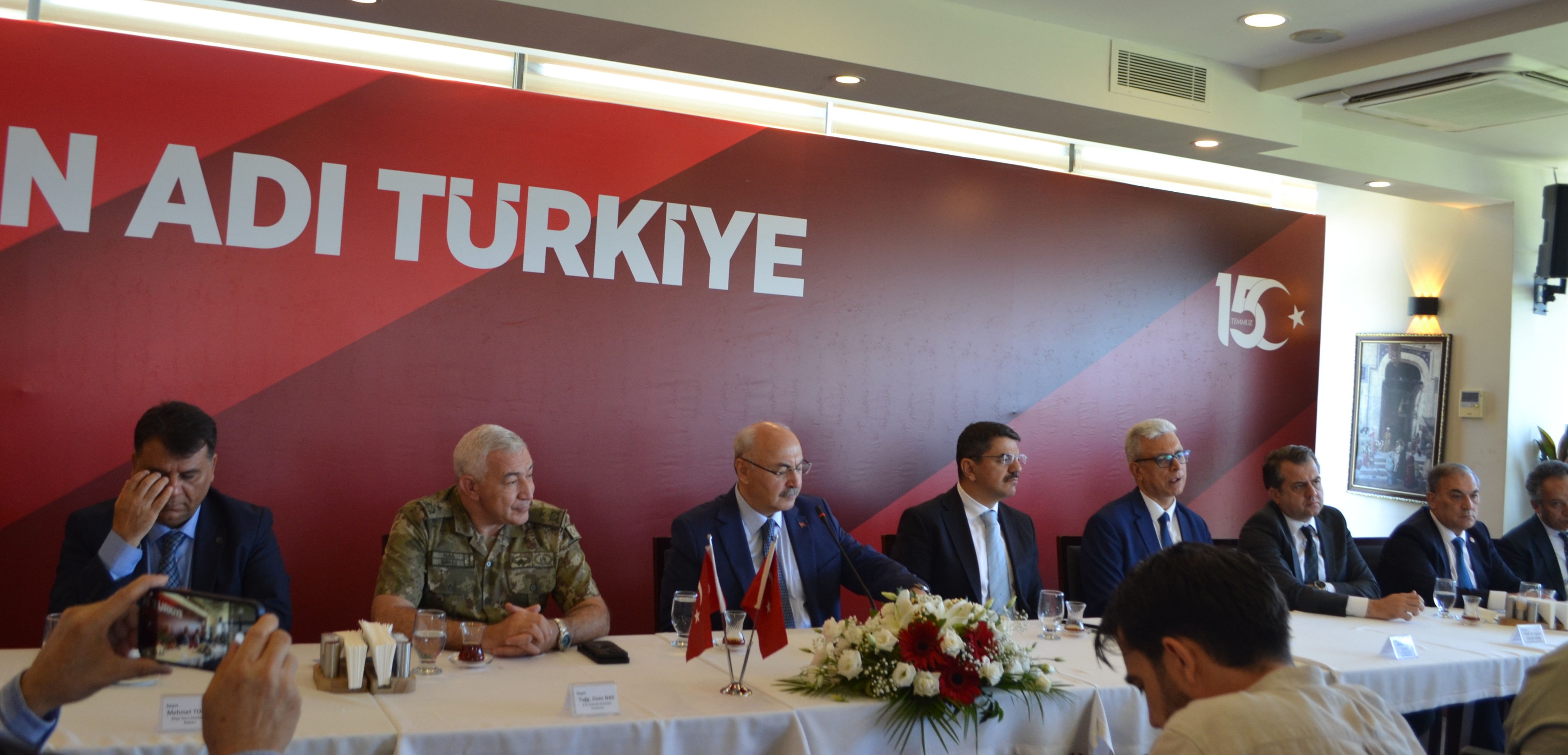 Adana’da Devletin Tüm Bileşenleri Aynı Masada15 Temmuz Ruhuyla Tek Yürek” (4)
