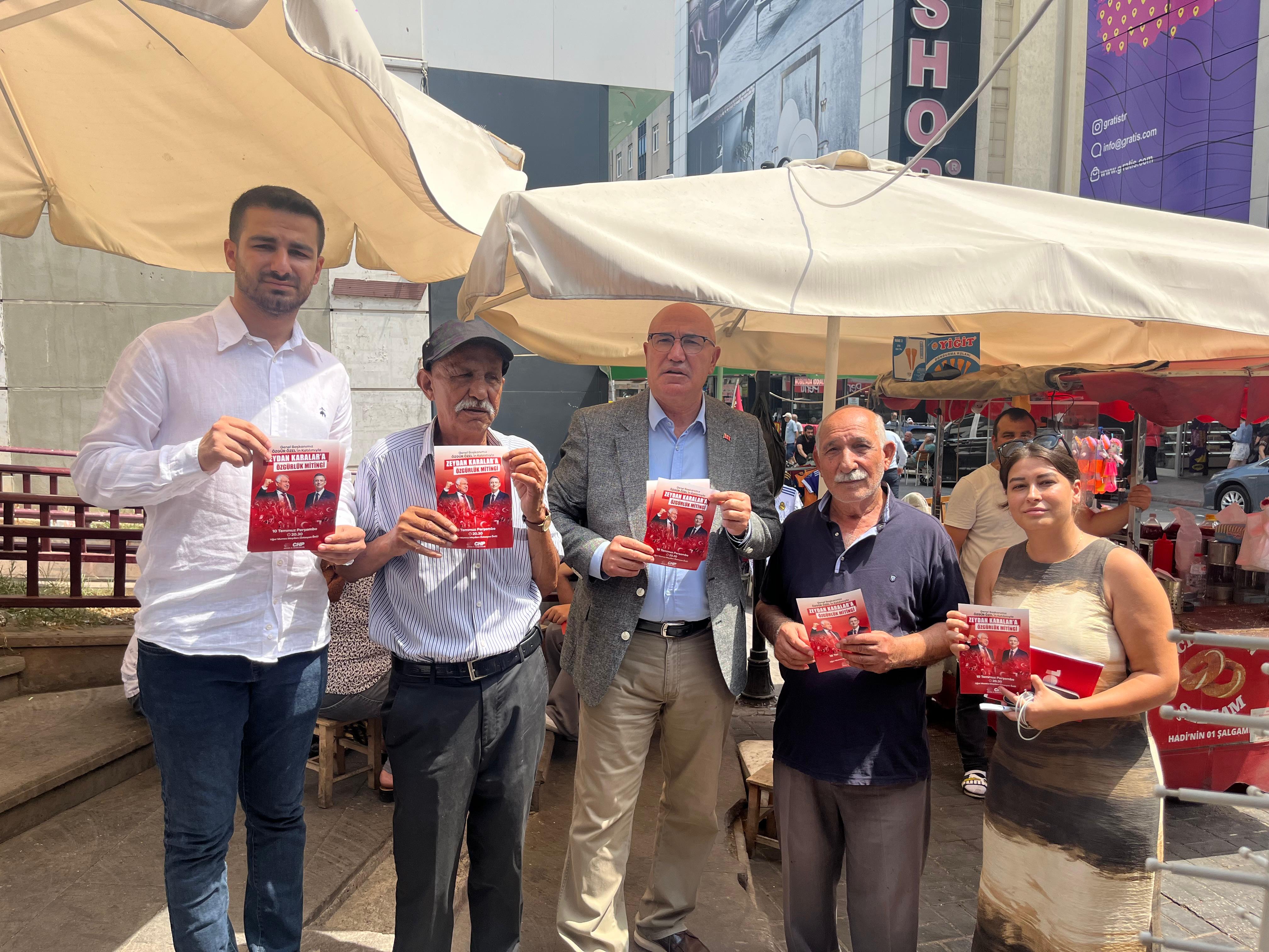 Chp Genel Başkanı Özgür Özel, Adana’da Özgürlük Mitingine Geliyor (3)