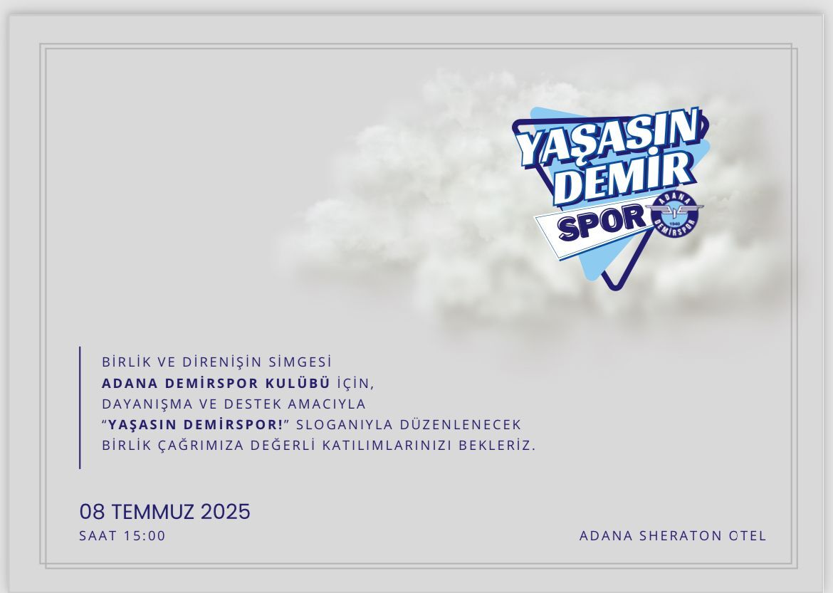Erden Arattan Adana Demirspora Tam Destek Yaşasın Demirspor Çağrısına Sahip Çıktı (2)