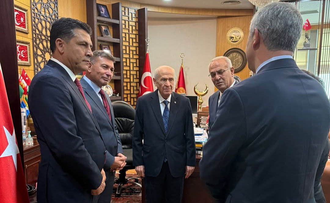 Mhp’li Başkanlar Bahçeli’ye Ziyaret Kızıldağ Güreşleri Gündemdeydi2