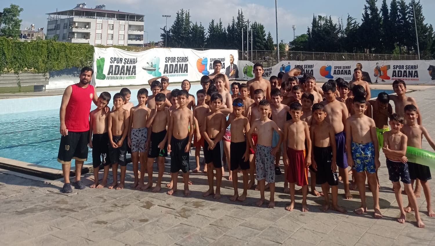 Sıcaktan Kaçtılar, Havuzda Buluştular Taşköprü Fk'dan Anlamlı Etkinlik-1