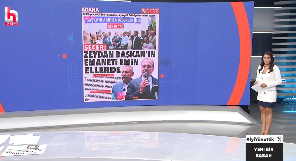 Toros Gazetesinin Manşeti Yine Ulusal Basında Yerini Buldu (2)