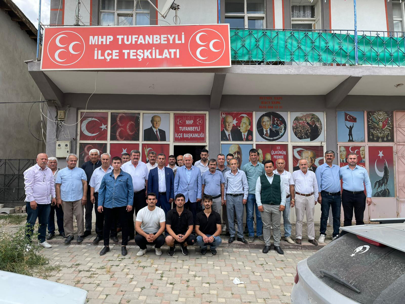 Tufanbeyli Mhp'de Yeni Dönem İlçe Başkanı Aytekin Alcı Oldu2