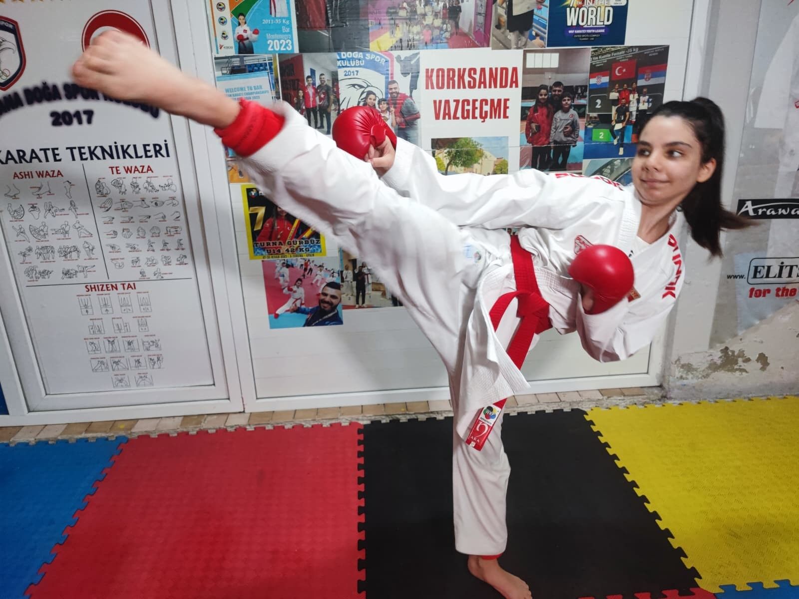 14 Yaşında 150’Den Fazla Madalya Adana’nın Karate Yıldızı Turna Gürbüz (4)