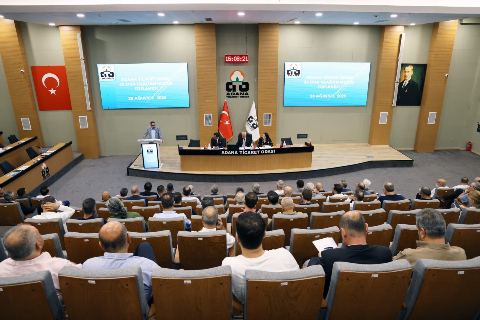 Adana Ticaret Odası Ağustos Ayı Meclis Toplantısı Yapıldı (2)