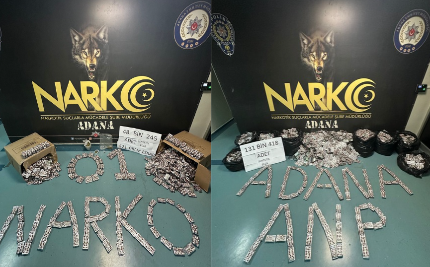 Adana’da Narkotik Operasyonu 180 Bine Yakın Hapla Yakalandı, Savunması Şaşkına Çevirdi (1)-1