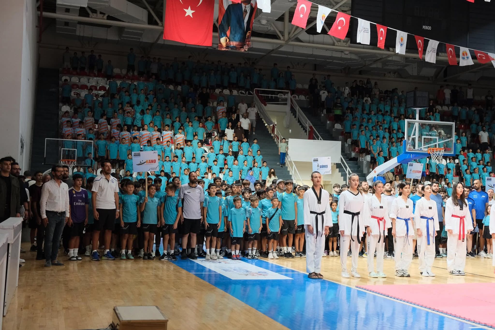 Adana’da Yaz Spor Okullarında 30 Bin Çocuk Eğitim Aldı (1)