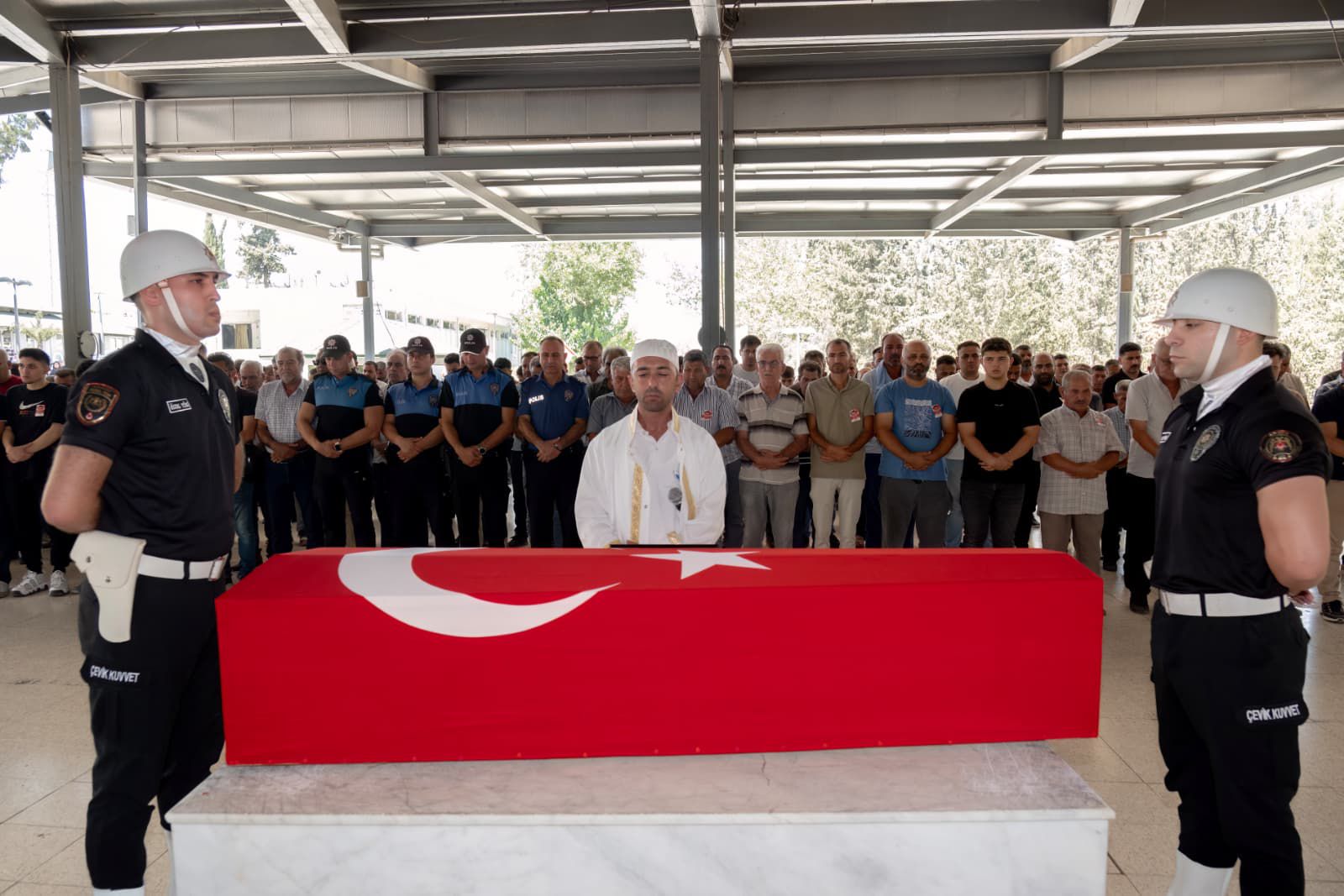 Adanalı Polis Memuru Atilla Er Son Yolculuğuna Uğurlandı (2)