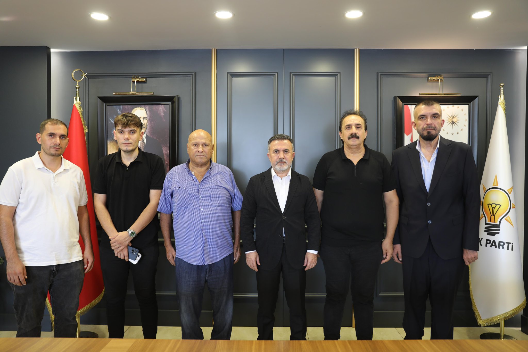 Adanaspor Dernek Başkanı Sayın Saim Dura, Eski Tribün Lideri Hulise Şener, Yönetim Kurulu Üyesi Mustafa Yosun