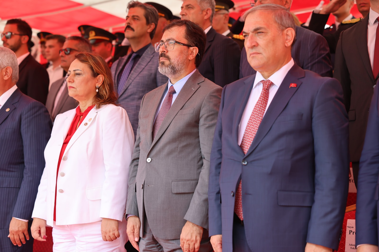 Çukurova Üniversitesi, 30 Ağustos Zafer Bayramı Kutlamalarına Katıldı2