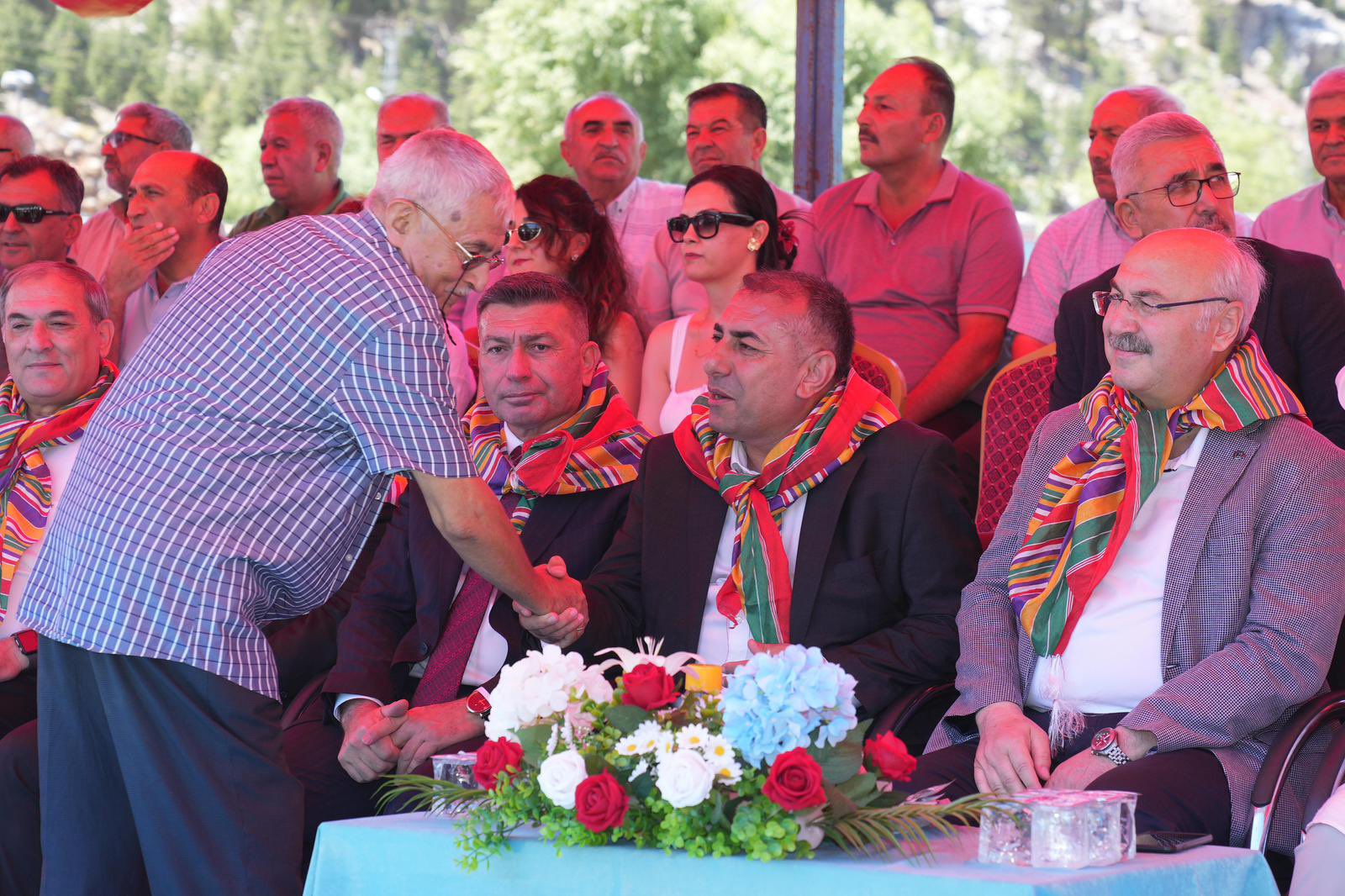 Güngör Geçer, Kızıldağ Güreşlerinde Birlik Ve Dayanışma Mesajı Verdi (1)