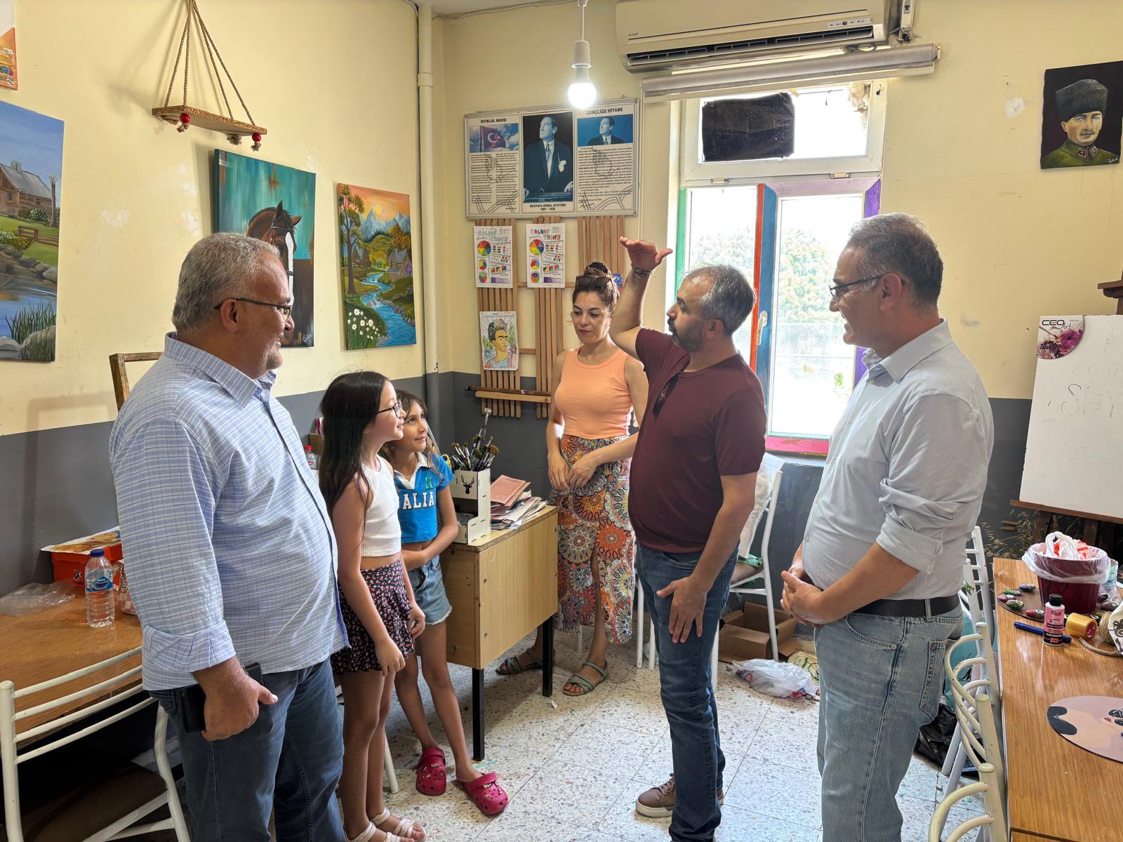 İl Millî Eğitim Müdürü Yusuf Tüfekçi’den Yumurtalık Halk Eğitimi Merkezi’ne Ziyaret (1)