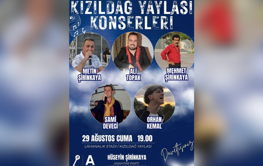 Kızıldağ Yaylası’nda Birlik Ve Beraberlik Konseri-1