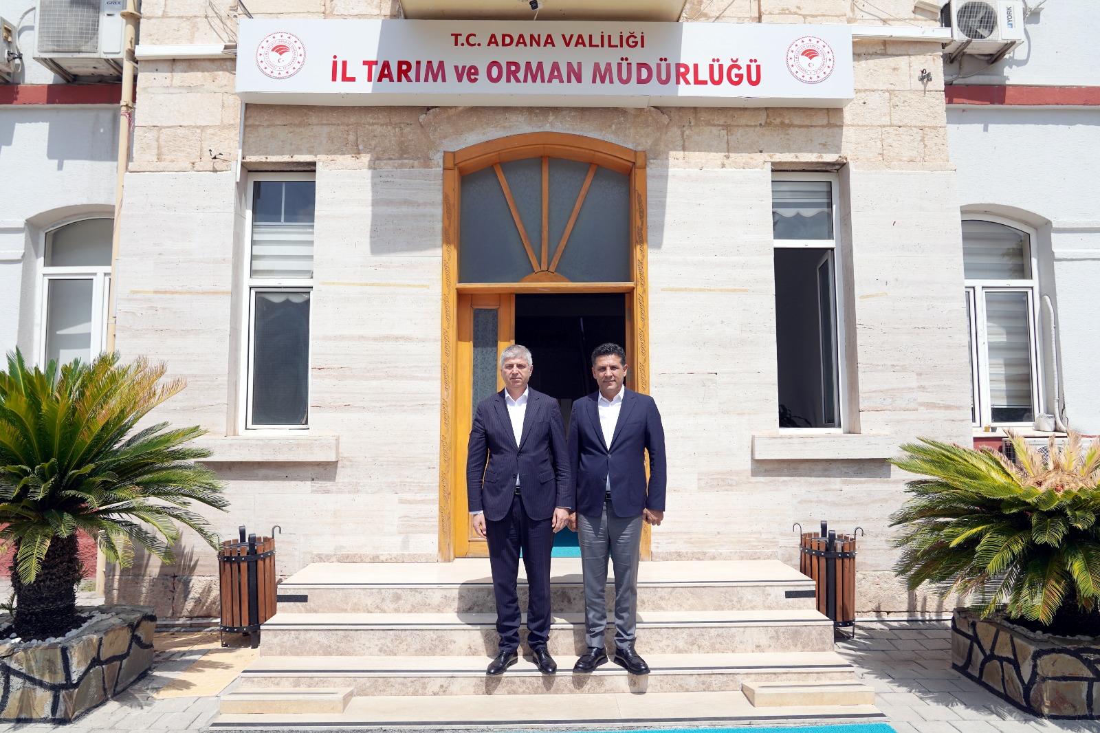 Kozan Belediye Başkanı Mustafa Atlı, İl Tarım Ve Orman Müdürümüz Atilla Bayazıt