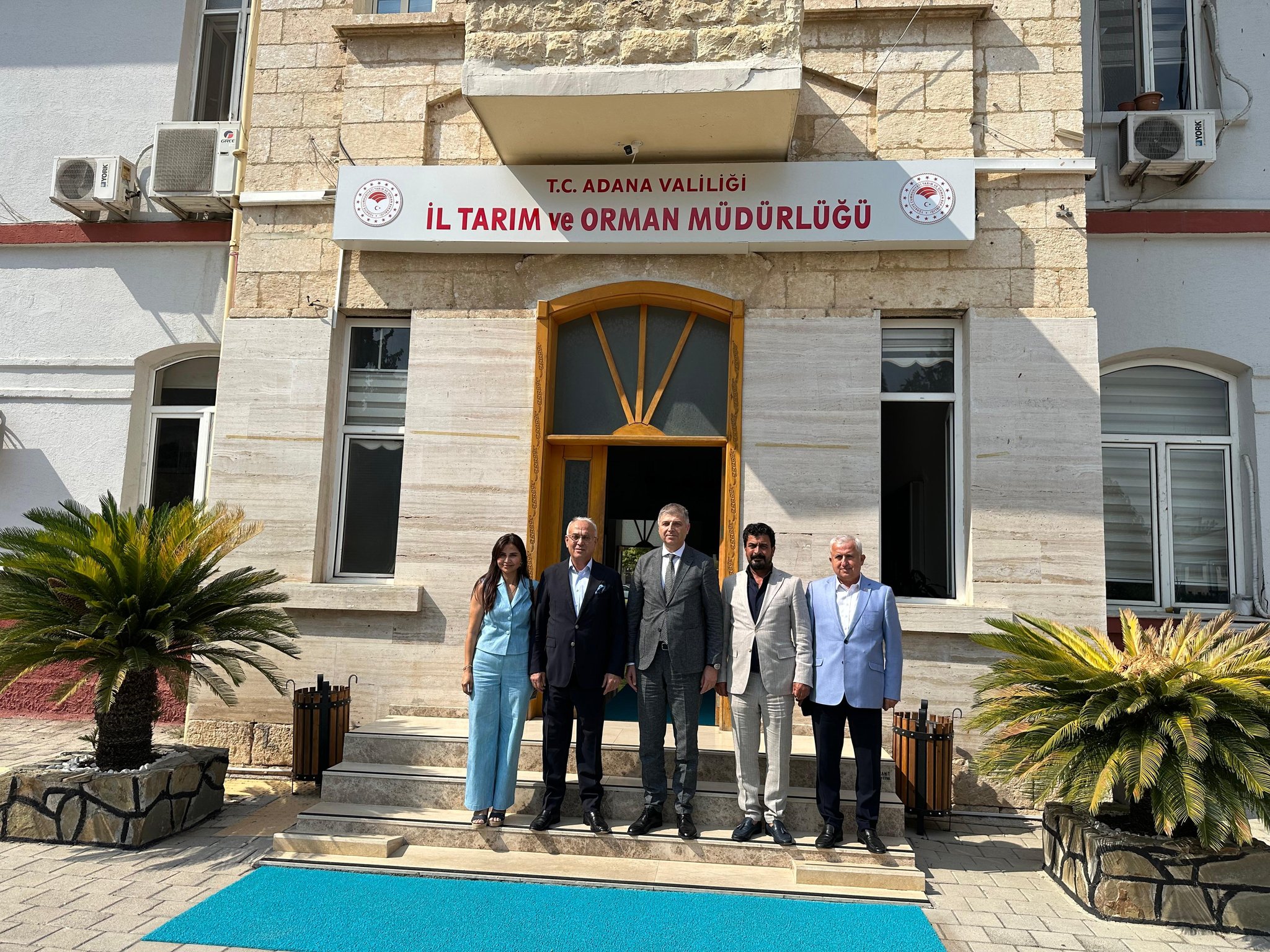 Mhp Adana İl Başkanlığından Tarım Ve Orman İl Müdürü Bayazıt’a Ziyaret (1)