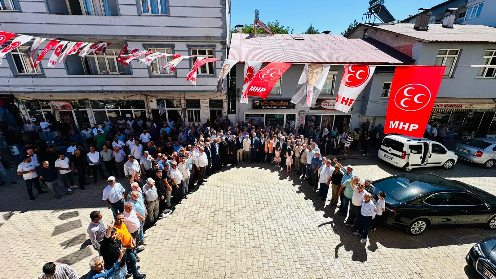 Mhp Tufanbeyli İlçe Teşkilatı Yeni Hizmet Binası Kapılarını Açtı (2)