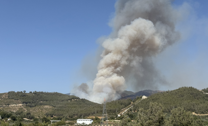 Osmaniye’de Orman Yangınına Havadan Ve Karadan Müdahale-1