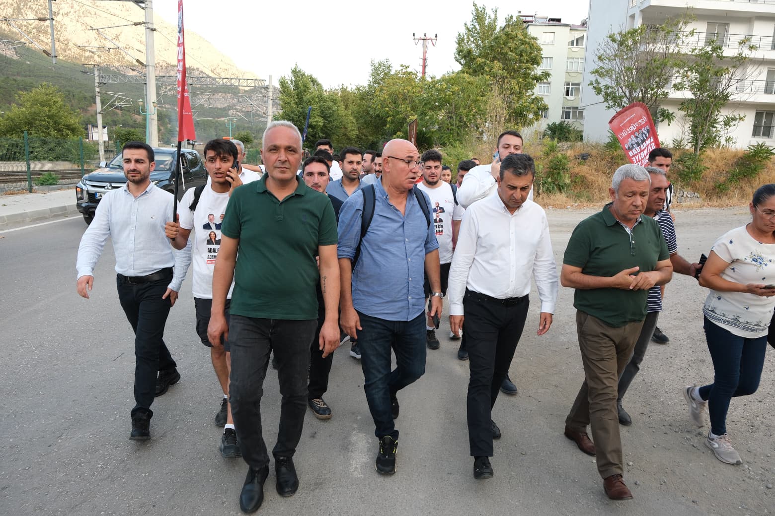 Özgürlük Yürüyüşü 118. Kilometrede “Adalet Için Sonuna Kadar Yürüyeceğiz” (1)