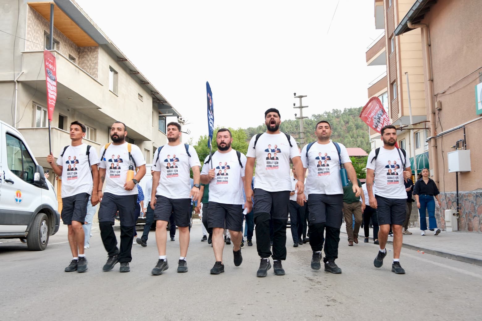 Özgürlük Yürüyüşü 118. Kilometrede “Adalet Için Sonuna Kadar Yürüyeceğiz” (2)