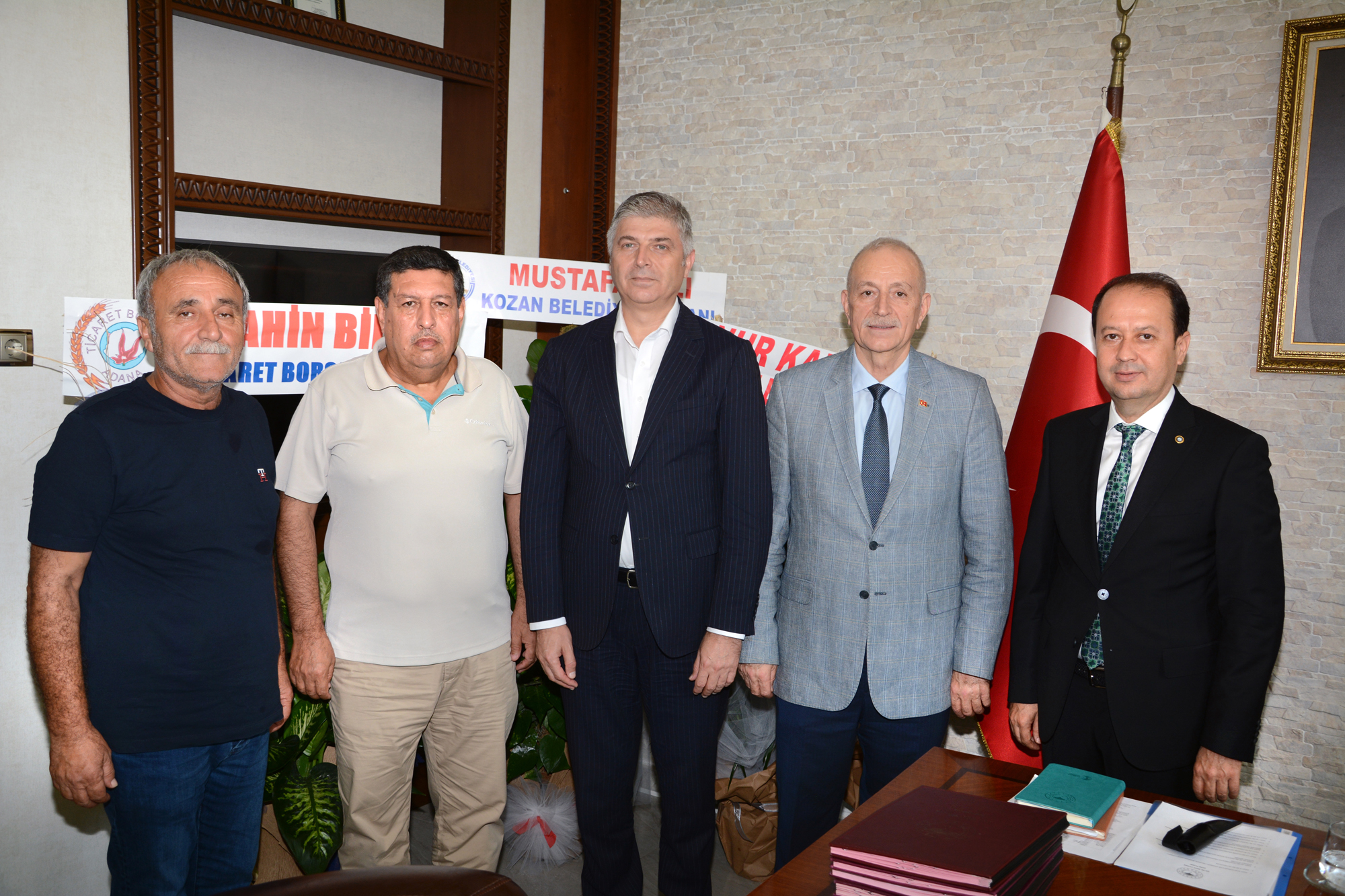 Şahin Bilgiç’ten Bayazıt Ve Tüfekçi’ye ‘Hayırlı Olsun’ Ziyareti (1)