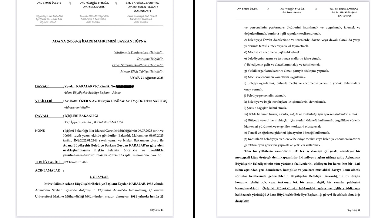 Zeydan Karalar’ın Görevden Uzaklaştırılmasına Karşı İptal Davası Açıldı-1