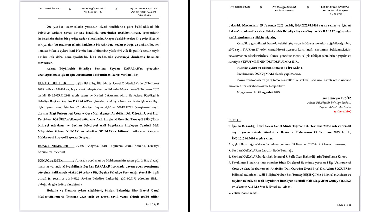 Zeydan Karalar’ın Görevden Uzaklaştırılmasına Karşı İptal Davası Açıldı2