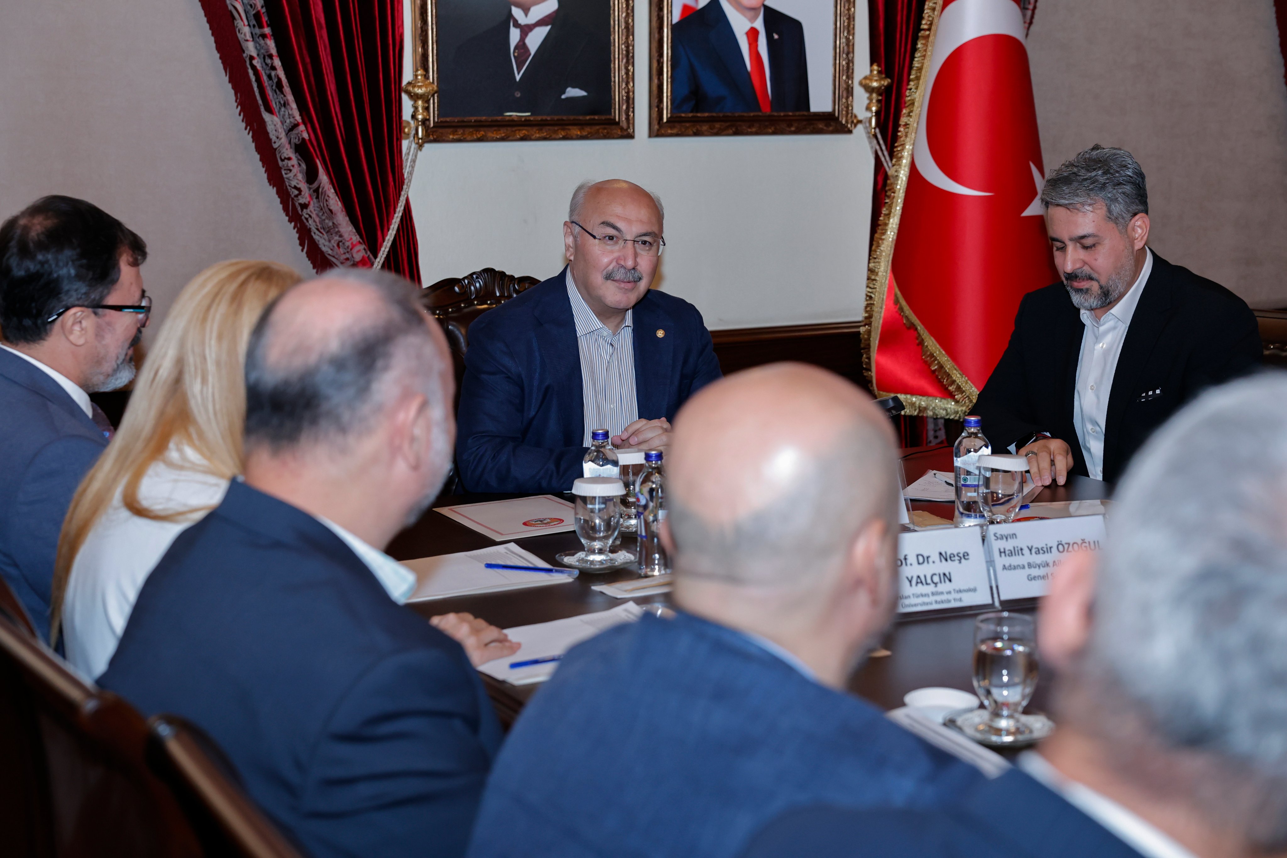 Adana Valisi Köşger, Büyük Aile Platformu Üyeleriyle Buluştu (3)