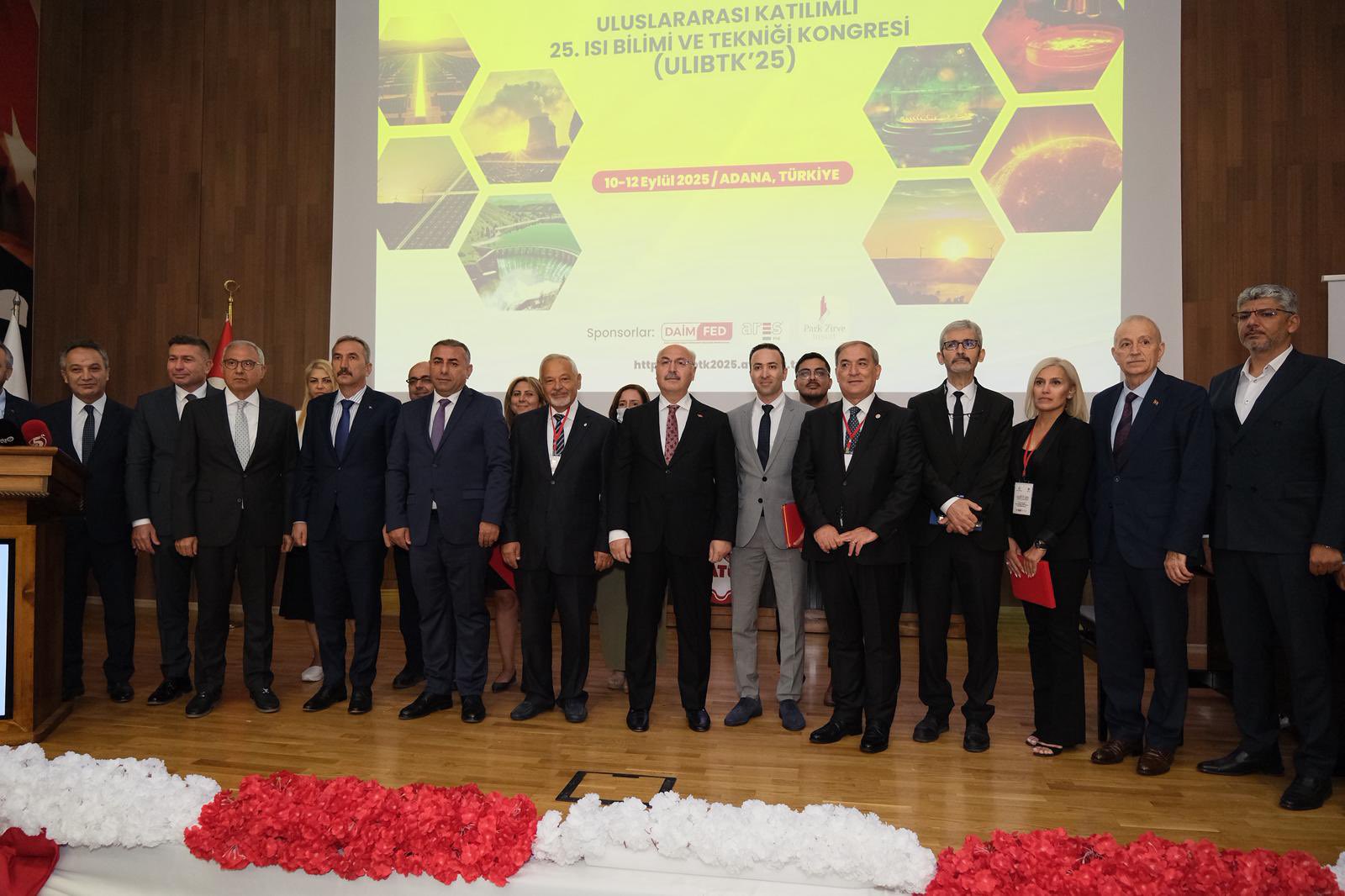 Adana’da 25. Isı Bilimi Ve Tekniği Kongresi Başladı