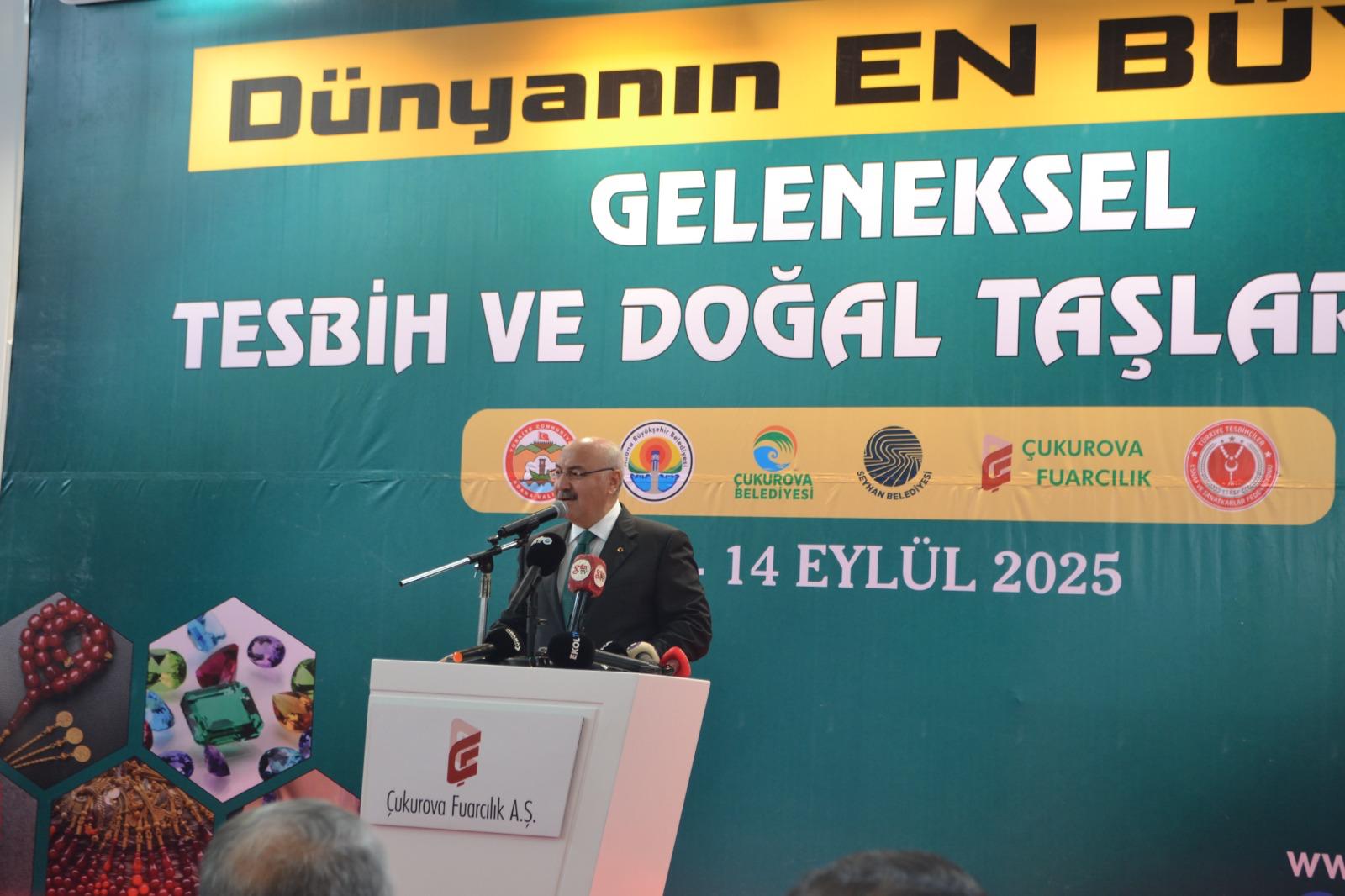Adana’da 4. Geleneksel Tesbih Ve Doğal Taşlar Fuarı Açıldı2
