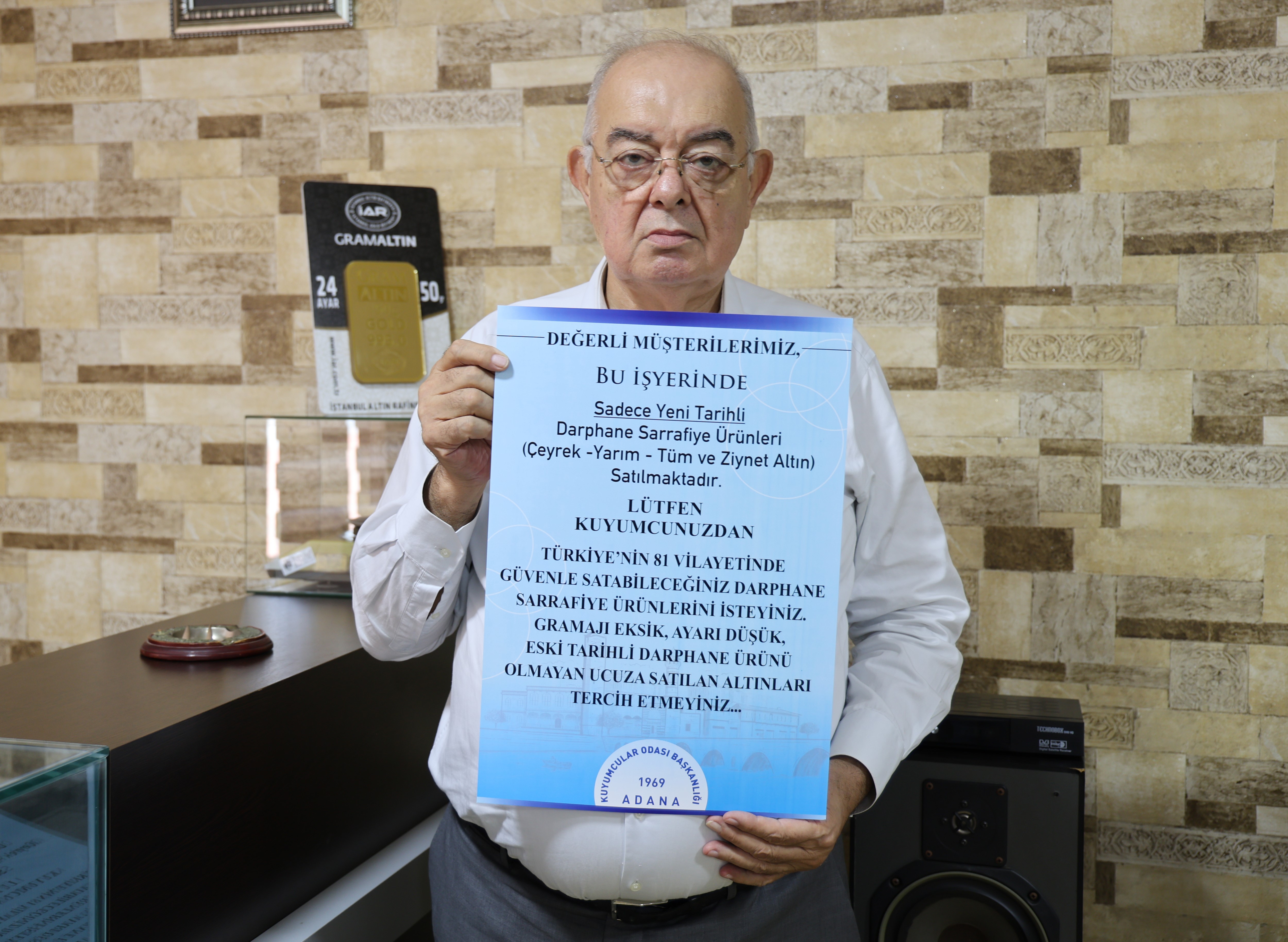 Adana’da Kuyumcularda Yeni Dönem Sadece Darphane Altınları Satılacak (2)