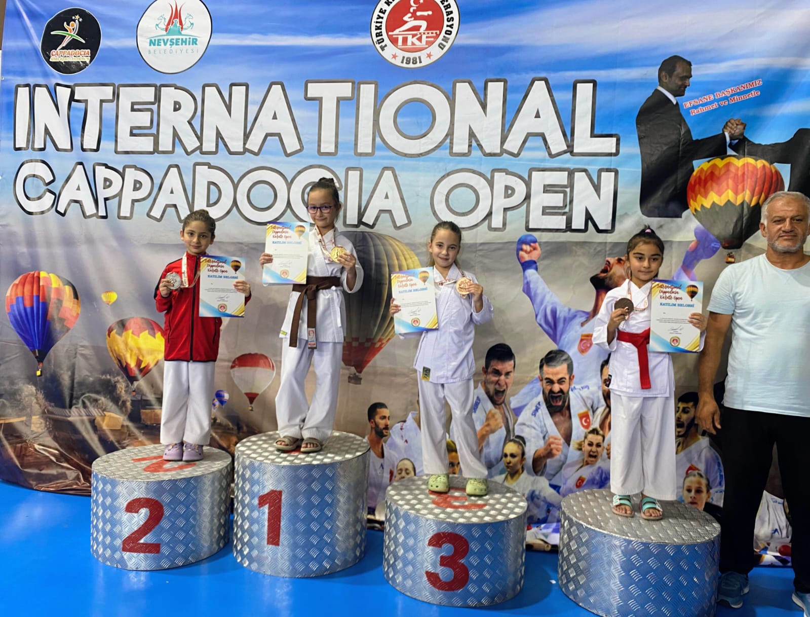 Adanalı Karateciler Kapadokya Open’da Madalyaya Doymadı