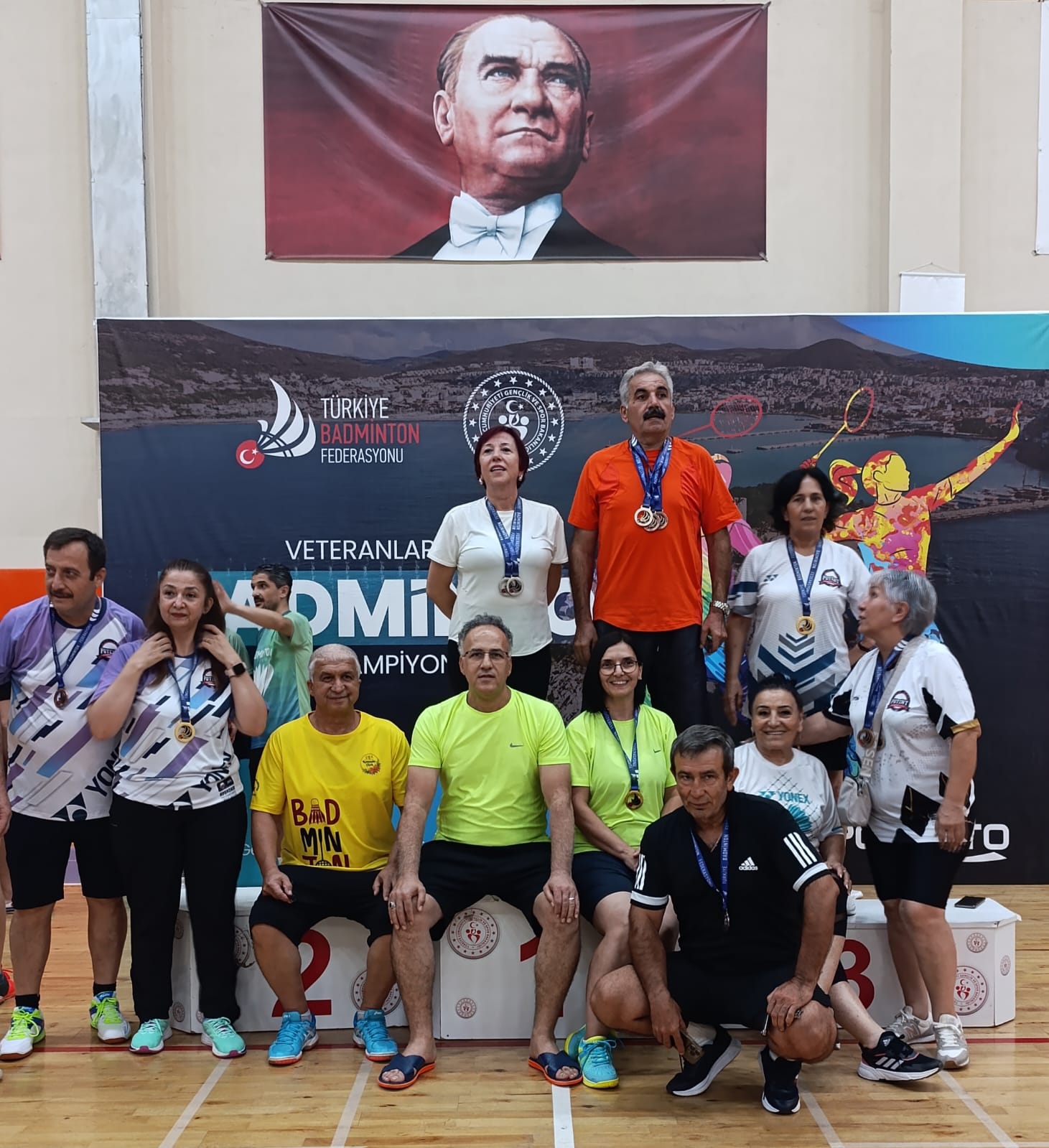 Adanalı Veteran Badmintoncular Türkiye Şampiyonasına Damga Vurdu (3)