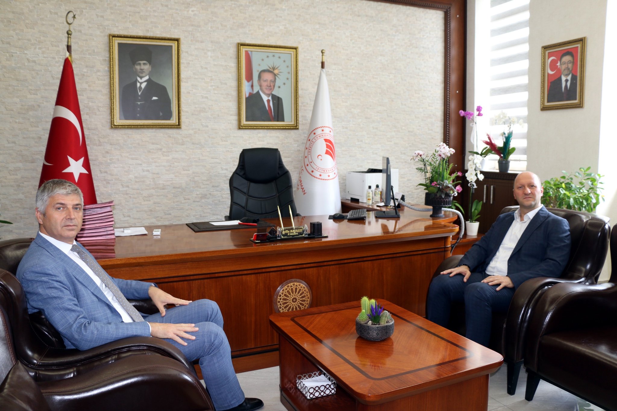 Adana’nın Tarımsal Projeleri Gündemde İl Müdürlüğü’nde Önemli Ziyaret (1)