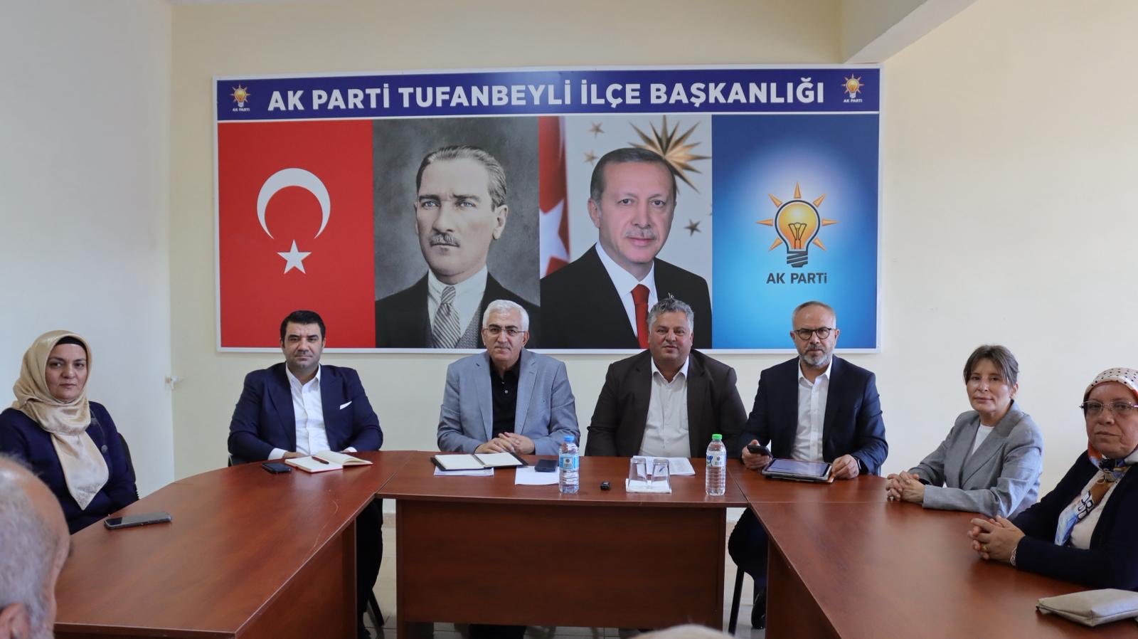 Ak Parti Adana Heyeti Tufanbeyli’de