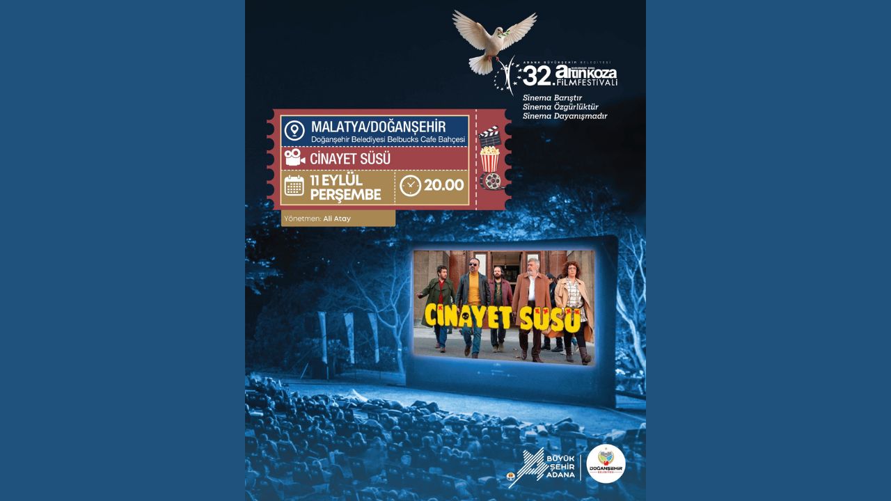 Altın Koza Film Festivali Malatya’da Sinemaseverlerle Buluşuyor
