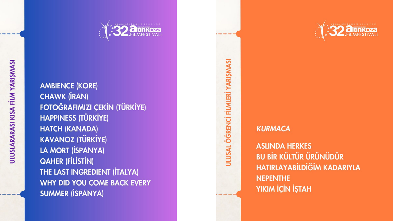 Altın Koza Film Festivali’nde Finalistler Belli Oldu