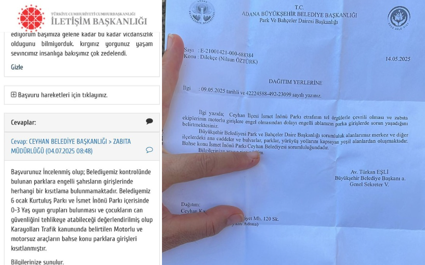 Ceyhan’da Engelli Kadının Park Mücadelesi Savcı Talimatıyla Sorun Çözüldü (1)-1