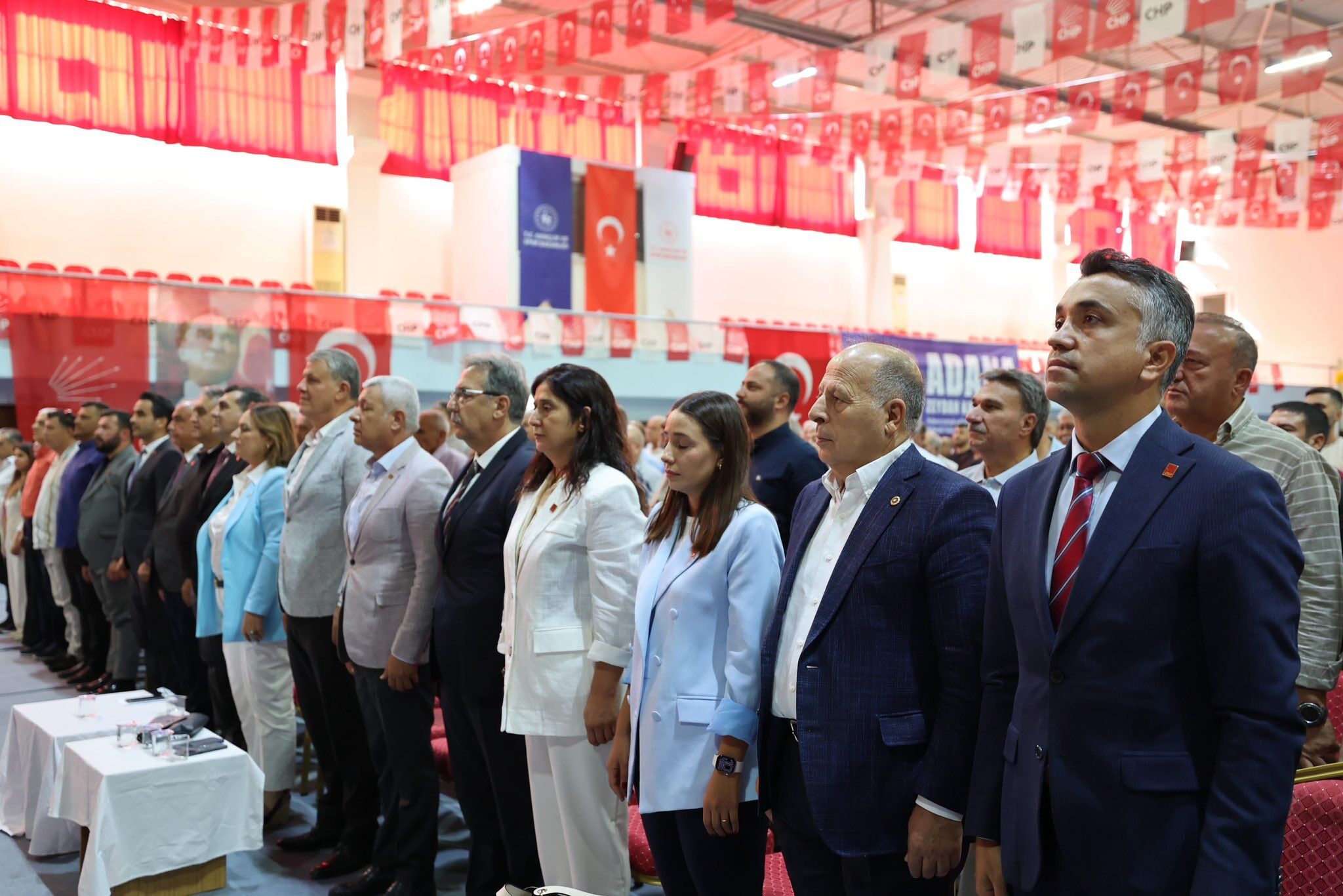 Chp Sarıçam İlçe Kongresi Yoğun Katılımla Gerçekleşti