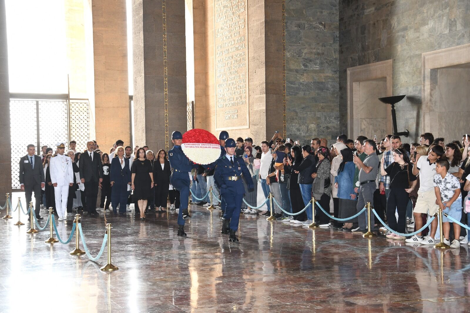 Çukurova Üniversitesi Tıp Fakültesi Mezunları Anıtkabir’de (3)