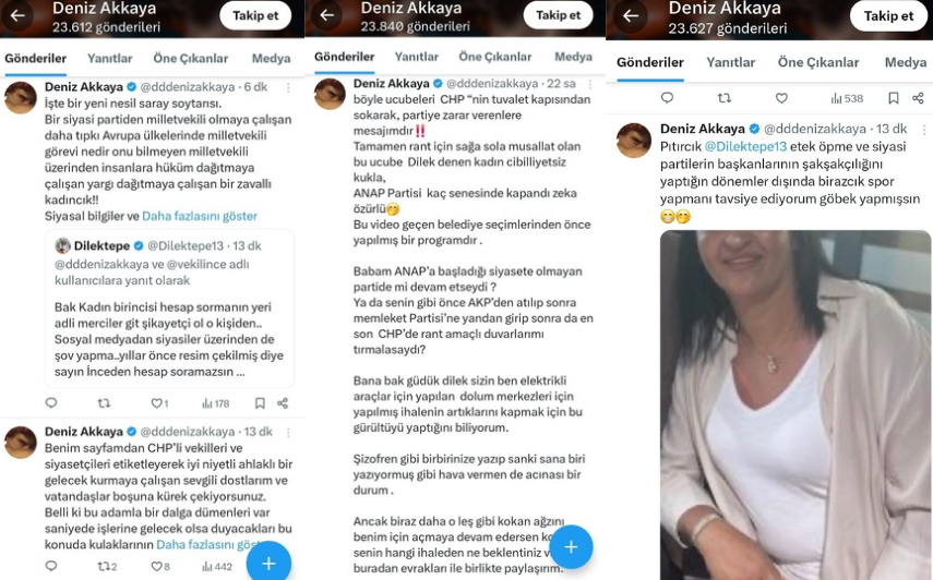 Eski Memleket Partili Dilek Tepe’den Deniz Akkaya Hakkında Suç Duyurusu-1