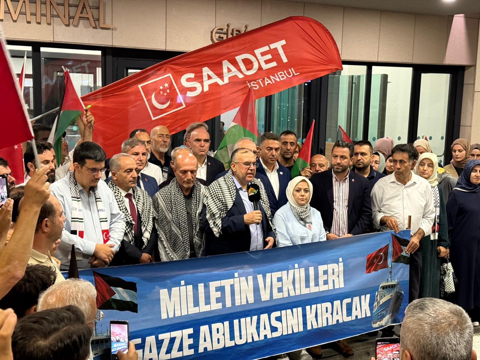 Hatay Milletvekili Necmettin Çalışkan Gazze Için Yola Çıktı (2)