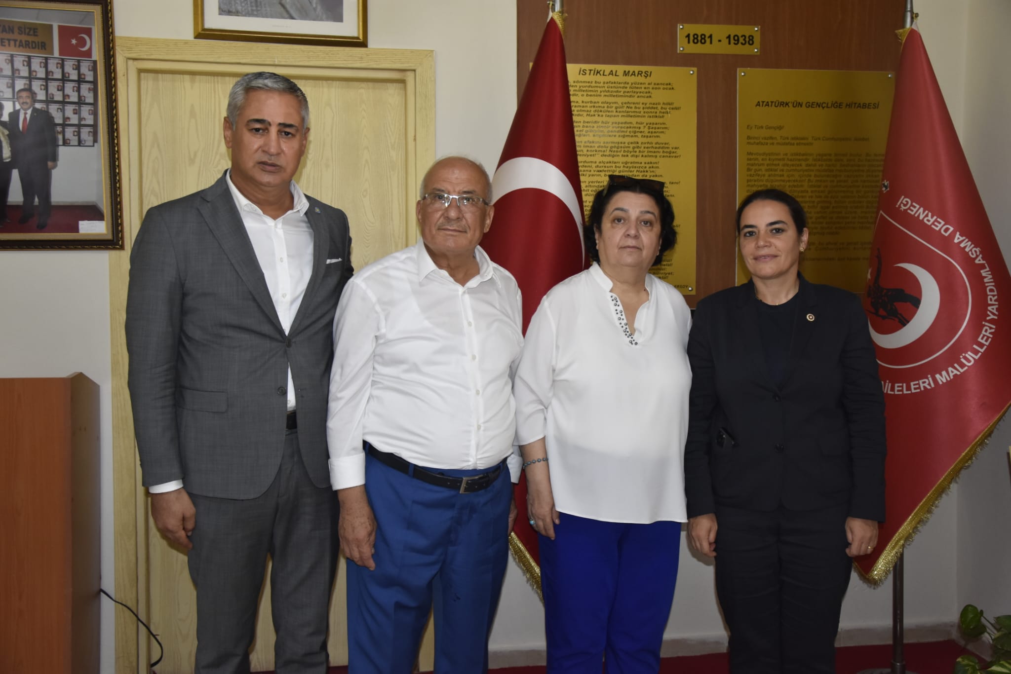 İl Başkanımız Veysel Yıldız, Genel Başkan Yardımcımız Ve #Adana Milletvekilimiz Ayyüce Türkeş